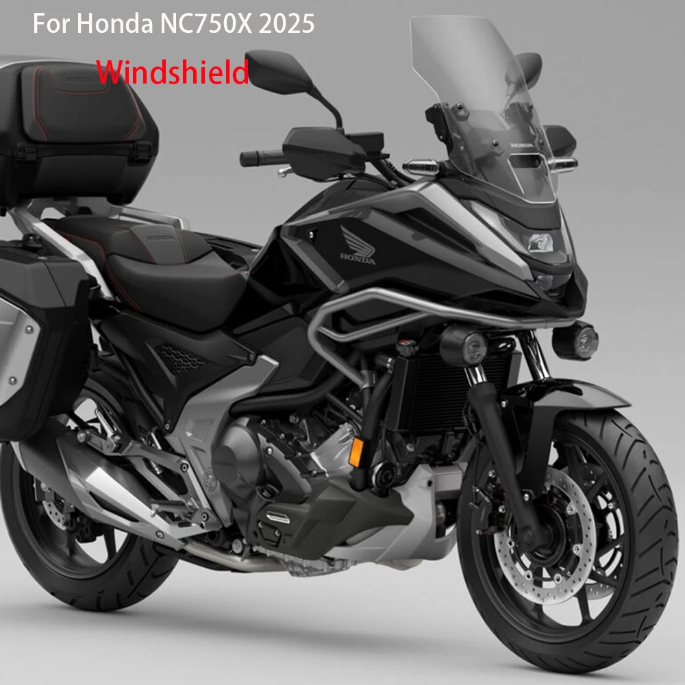Accessori NC 750X ﻿ Parabrezza Moto Allargato e Rialzato per Honda NC750X 2025 - Modifica NC 750X