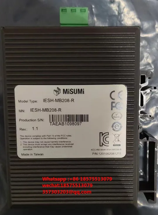 For Mismi Industrial Switch ISH-MB208-R1 Piece