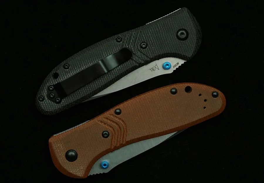 Новый BM551 Mark M390 Real VG10 Blade Micarta Ручка Открытый Кемпинг Охота Кухня Выживание Карманный EDC Инструмент Складной Нож