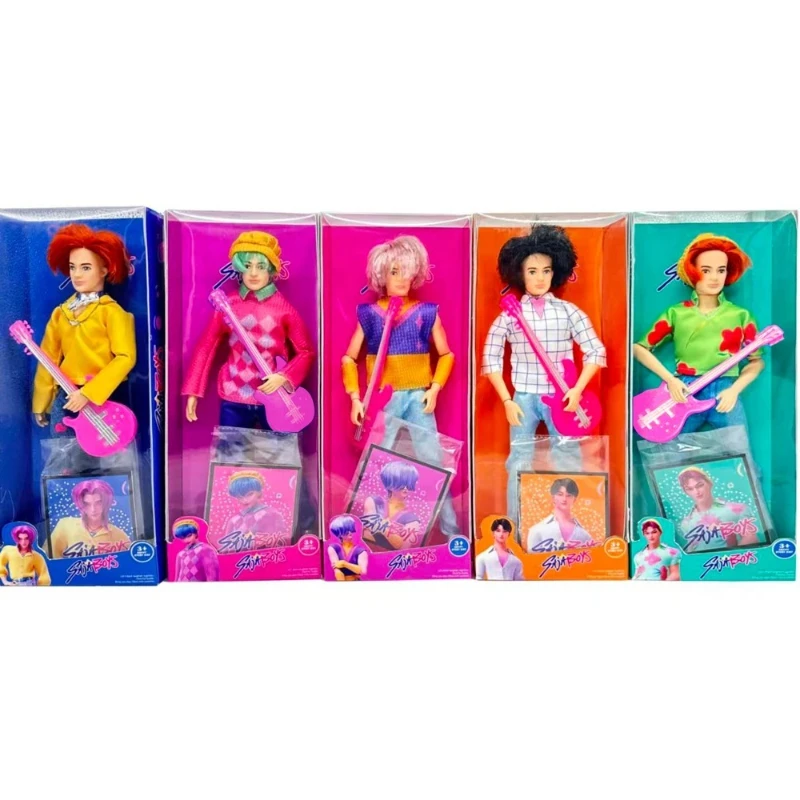 Kpop デーモンハンターアニメ サベボーイ 悪役 男性グループ アクションフィギュア 人形 女の子向け誕生日プレゼント 漫画コレクション