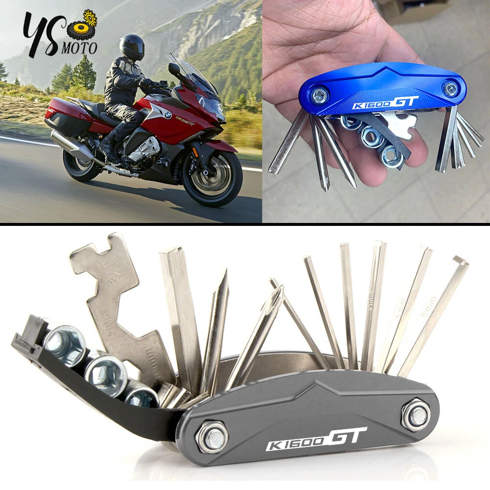 

Logo K1600GT/GTL Motorcycle CNC Accessories Tool Repair Screwdriver Set For BMW K1600GT K1600GTL K1600 K 1600 GT/GTL