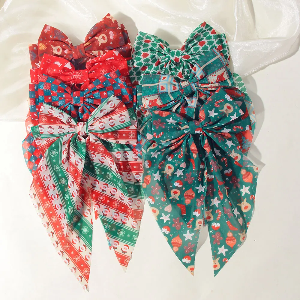 1PC New Children's Bow Clip Sweet Cute Bow Clip for Children Teenagers  Party and Dance Party Decorations Girl Hair Accessories