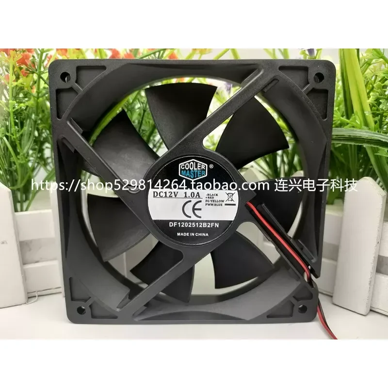 for COOLER MASTER DF1202512B2FN 120mm 12V 1A PWM Temperature Controlled Cooling Fan