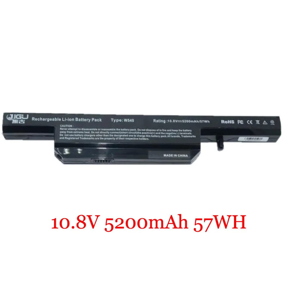 Laptop Battery For Aquado M1519 10.8V 6500mAh 70WH 10.8V 5200mAh 57WH 11.1V 4400mAh 49WH 11.1V 5600mAh 62.16Wh Black New