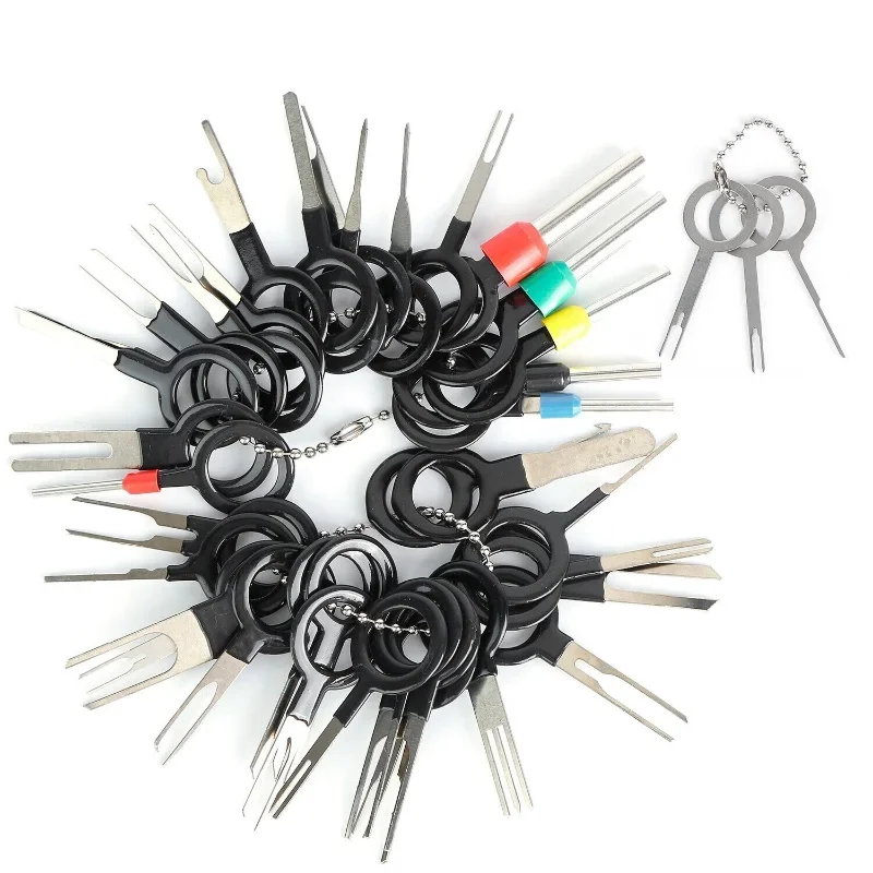 41 قطعة أداة إصلاح إزالة محطة السيارة العالمية سلك موصل قابس النازع مجتذب لمحطات السيارة تفكيك الأدوات اليدوية #6