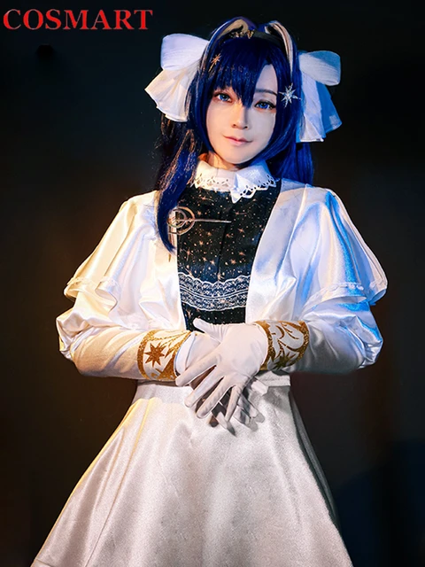 Voy ager Schoolユニフォームコスプレコスチューム、ウィッグドレス 