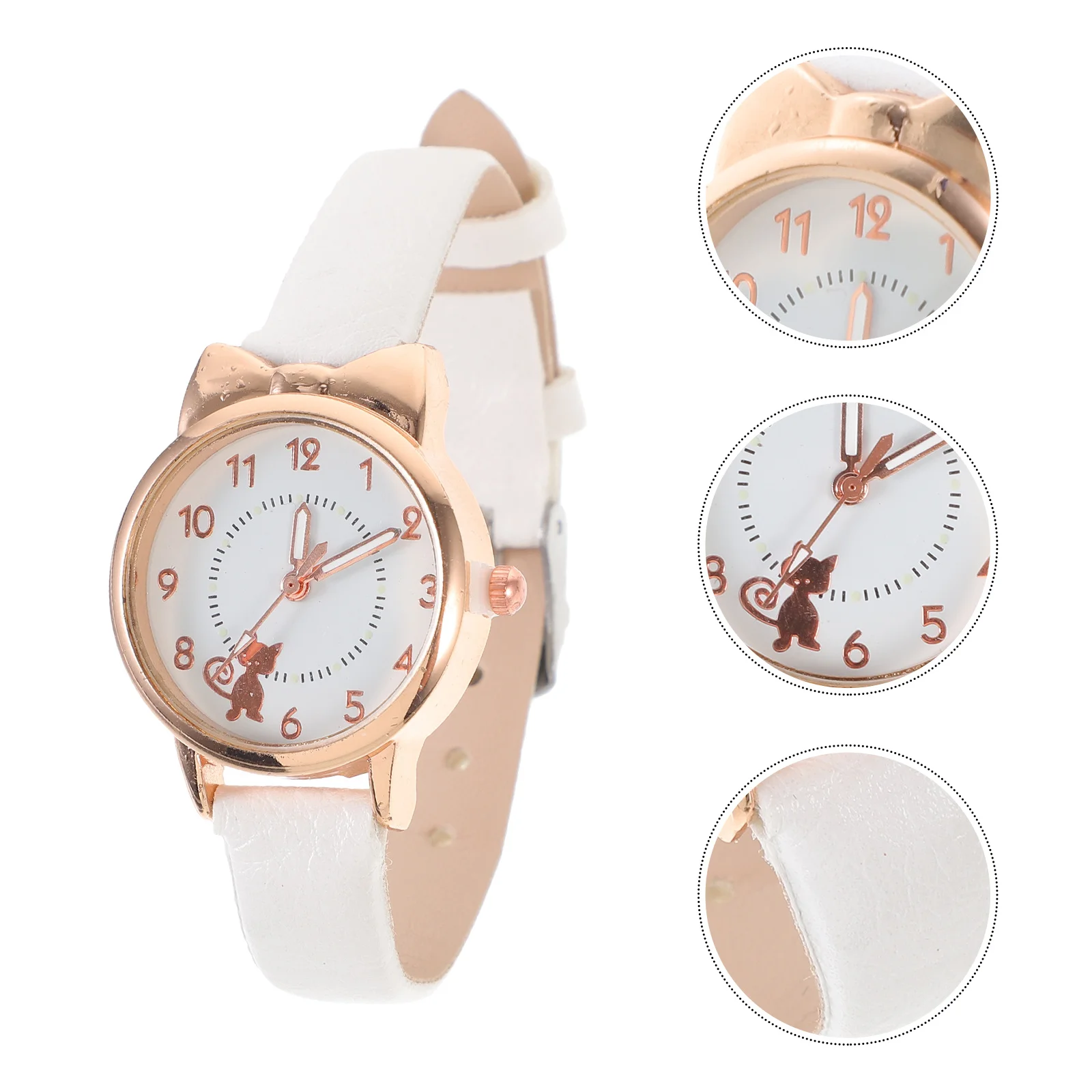 Relógio luminoso fácil de ler mostrador simples relógio de pulso casual para pulseira ajustável design elegante natal aniversário