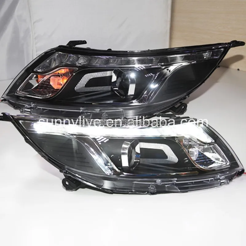 

For Kia RIO K2 LED Angel Eyes Head Lamp 2011-13 Year SYMS