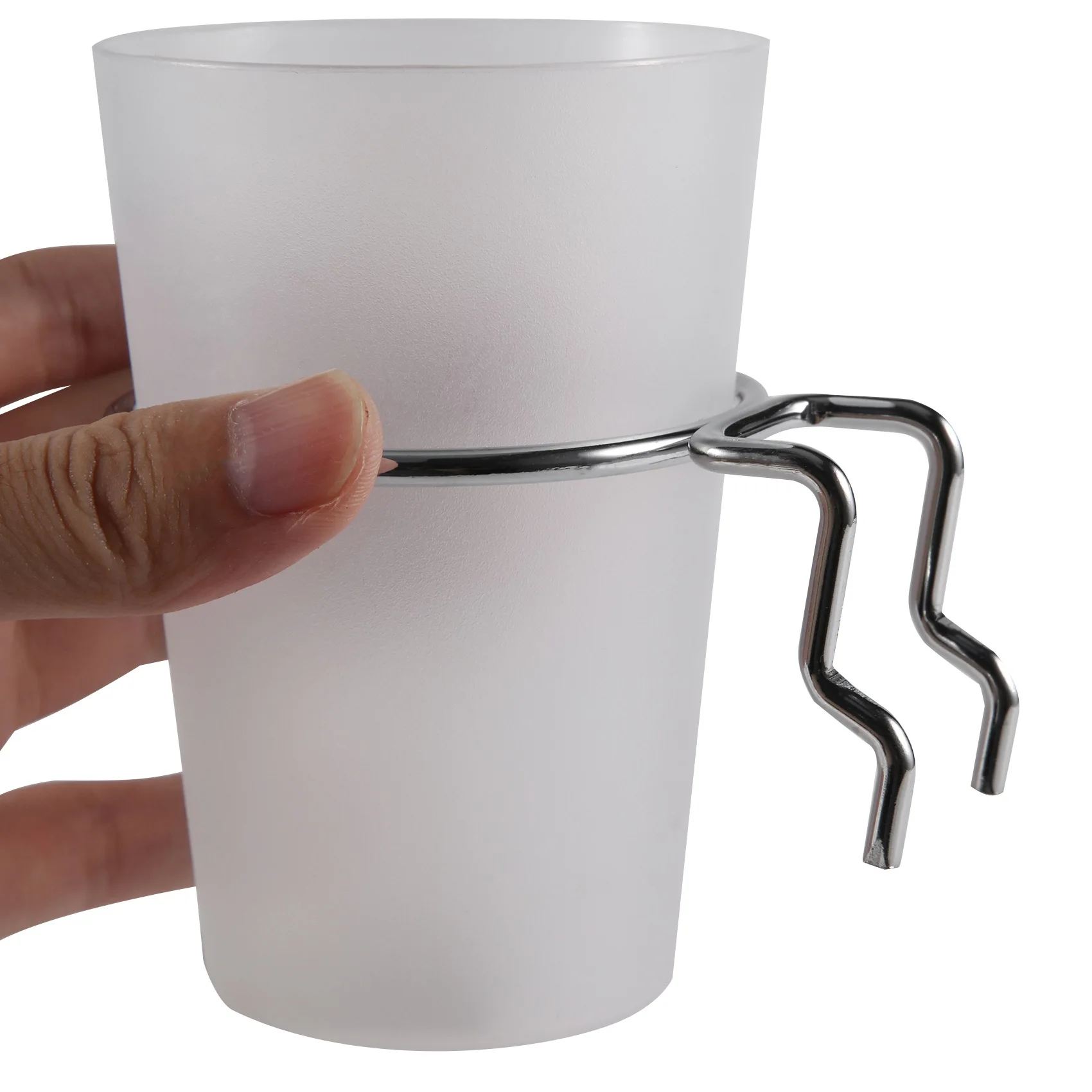 6 комплектов, прозрачные крючки с кольцами