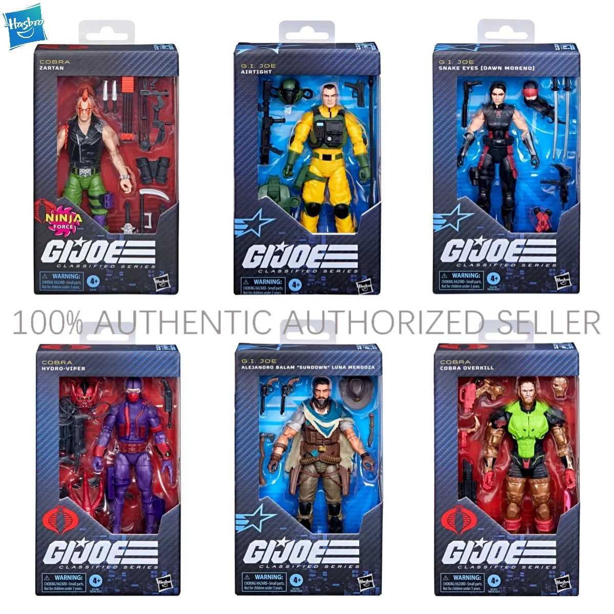 100%Original Hasbro Special Forces GIJOE Killer 6-inch Articulated Action Figure Deluxe Set Birthday Toy Collection Gift