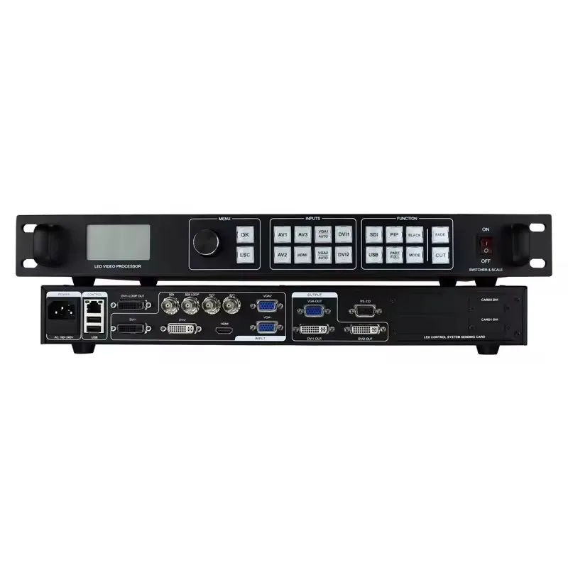 AMS-LVP913US video processor with vdwall led screen processor for full-color led display