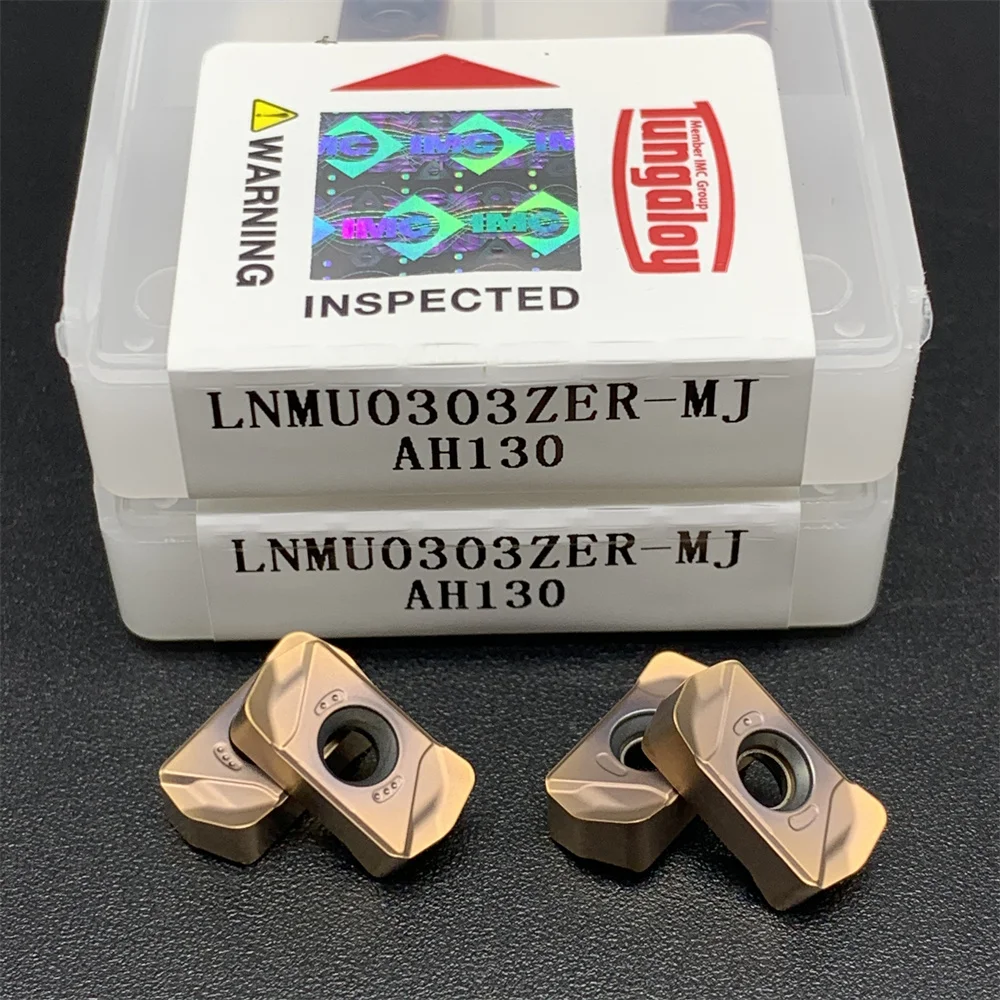 LNMU0303 Turning insert LNMU0303ZER MJ AH130 carbide double-sided fast feed cutting insert cutting tool LNMU0303ZER-MJ AH725