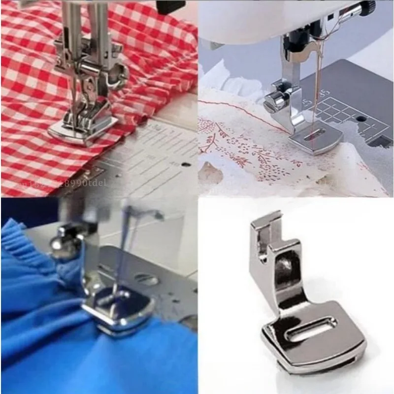 1pc Portable Multifunctional Gathering Sewing Presser Foot Wil Fit MOST BROTHER SINGER DOMESTIC SEWING MACHINES