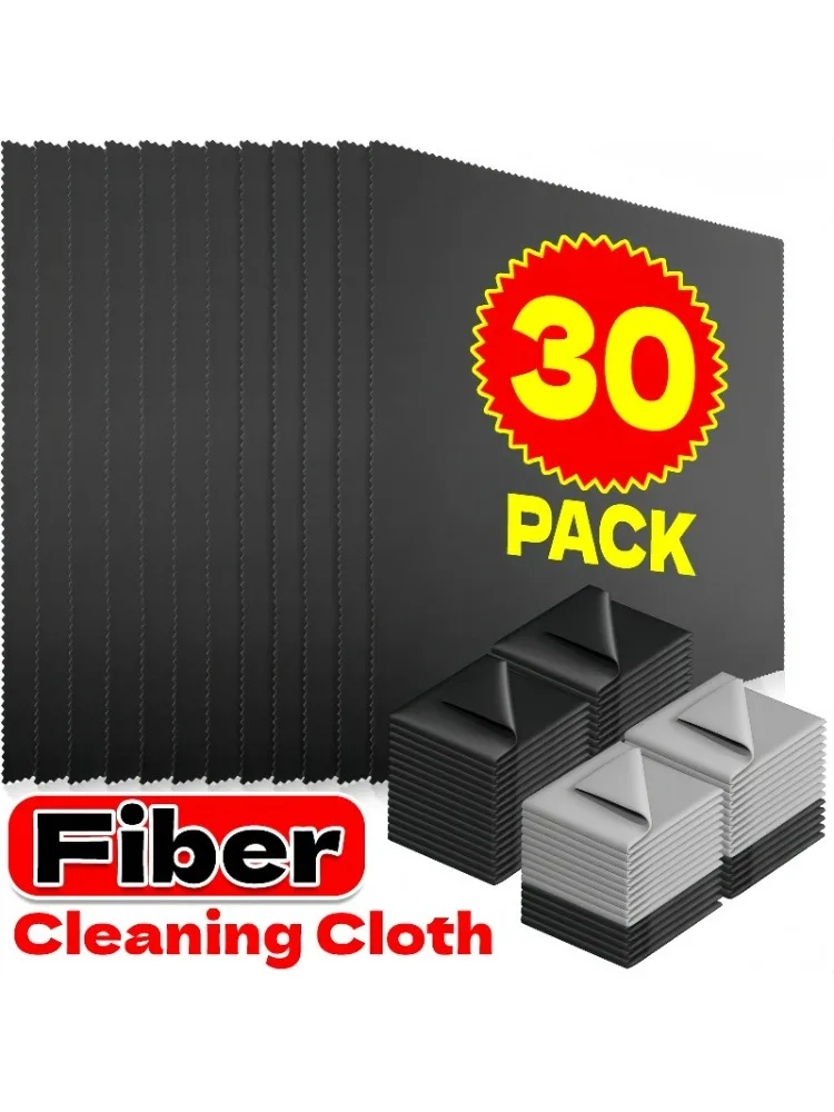 Chiffon de nettoyage pour écran de téléphone portable, verre, montre, objectif d'appareil photo, microfibre, lavable, réutilisable, lingette de nettoyage, chiffon de lunettes Premium