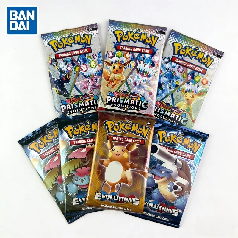 

Новый набор коллекционных карточек Pokemon Blind Pack 324/360 шт., бустер-бокс, мультяшная коллекционная карточная игра, игрушка, подарок на день рождения