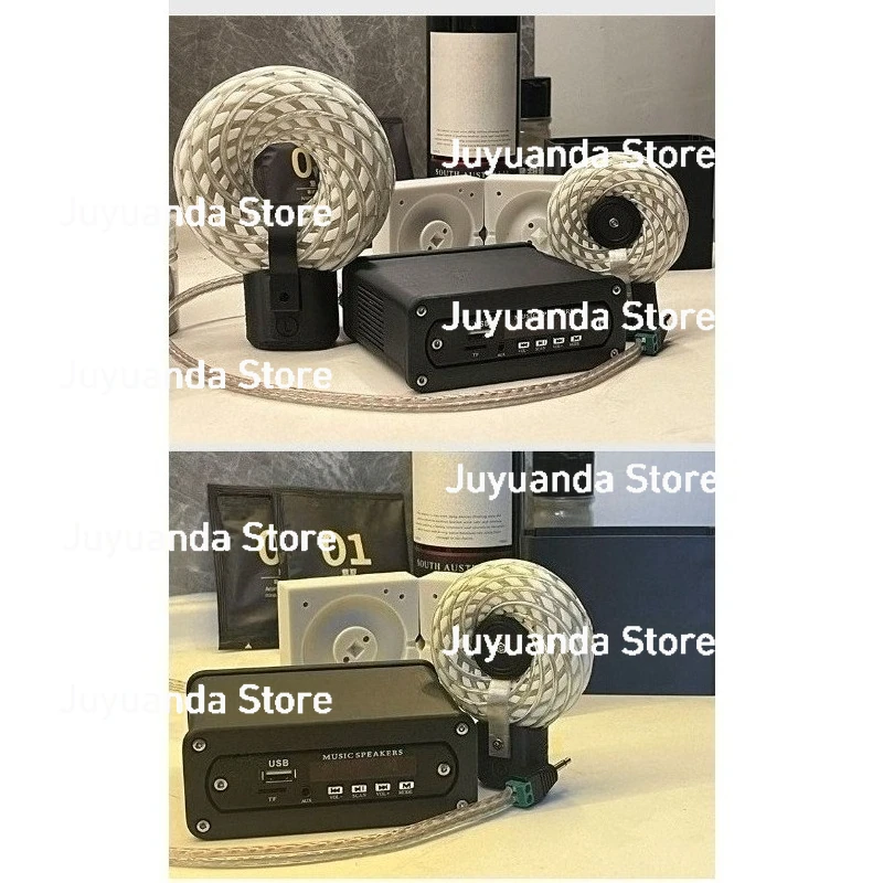 

Электронная катушка DIY с усилителем мощности, 120-мм стержнем Родина и вращающимся магнитным полем