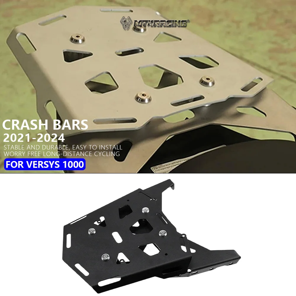 

For KAWASAKI VERSYS 1000 2021-2024 Motorcycle Accessories Rear Rack Luggage Shelf Bracket Tailbox Support Holder