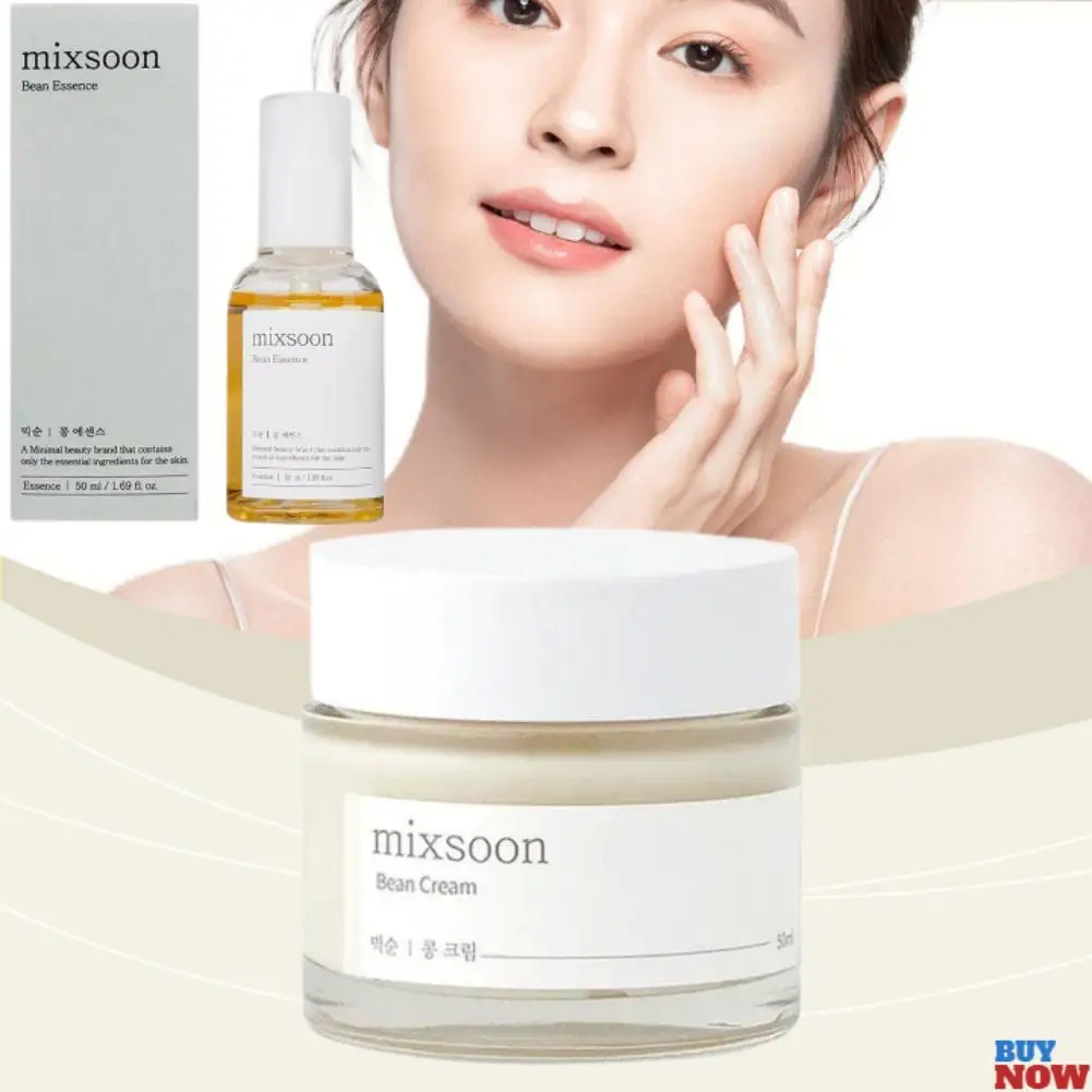 50ML Korean Facial Serum For Mixsoon Soybean Essence Repair Damage Anti-aging Fade Spots Remove Horniness Skin Care