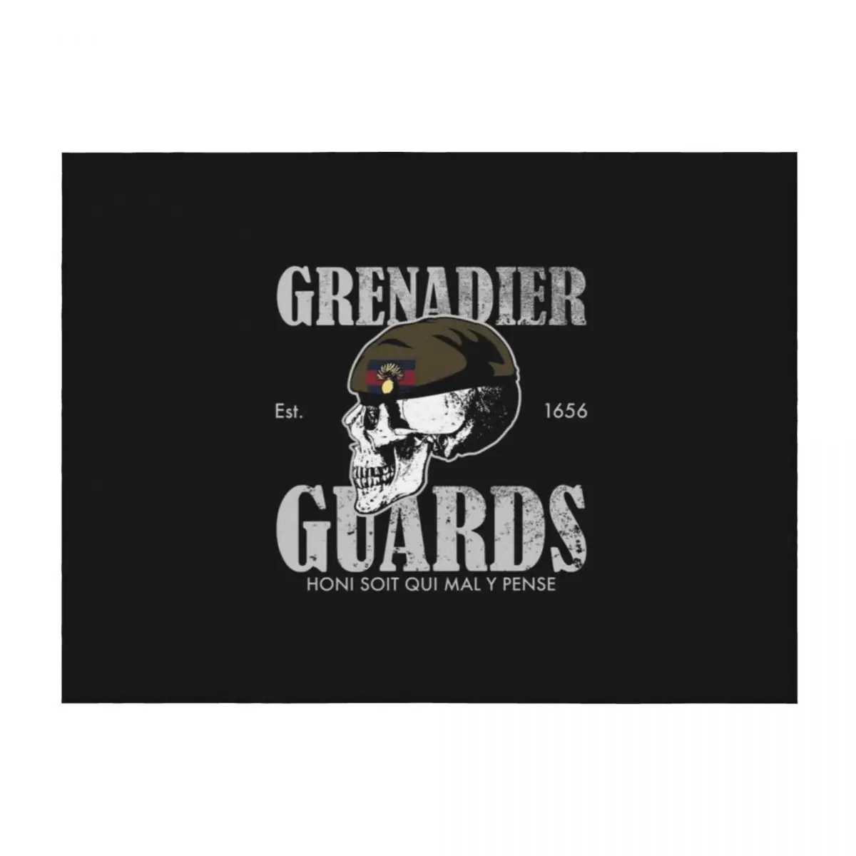

Grenadier Guards (distressed) Throw Blanket Beautifuls Bed covers Moving christmas decoration Blankets