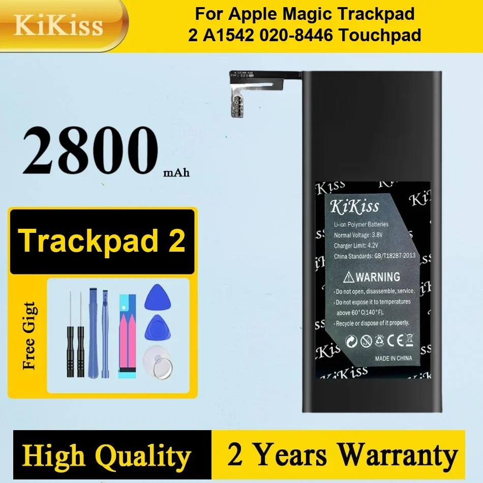 

Аккумулятор Trackpad2 2024 мАч для Apple Magic Trackpad 2 A1542 020-8446 Тачпад Batteira