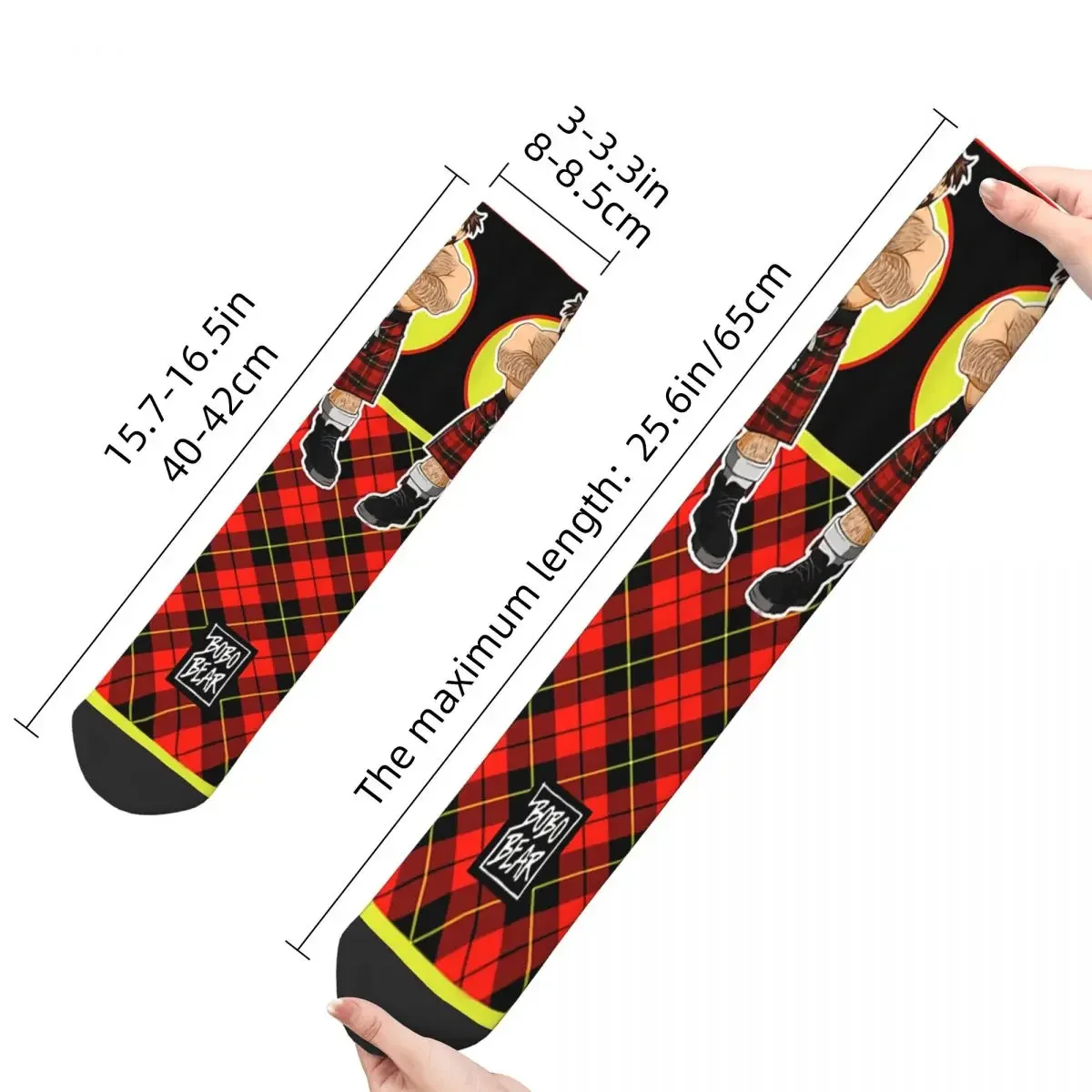 Divertente calzino pazzo per uomo ADAM like KILTS Red Hip Hop Harajuku LGBTQ Pride Happy Boys Crew Sock calzini da basket traspiranti