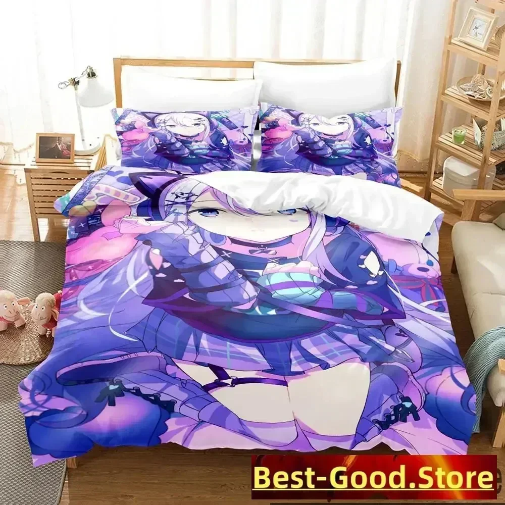 

3D Print Yoisaki Kanade Anime Project SEKAI Bedding Set Duvet Cover Sheet Pillowcase Bed Full Queen King Size Comforter Bedroom