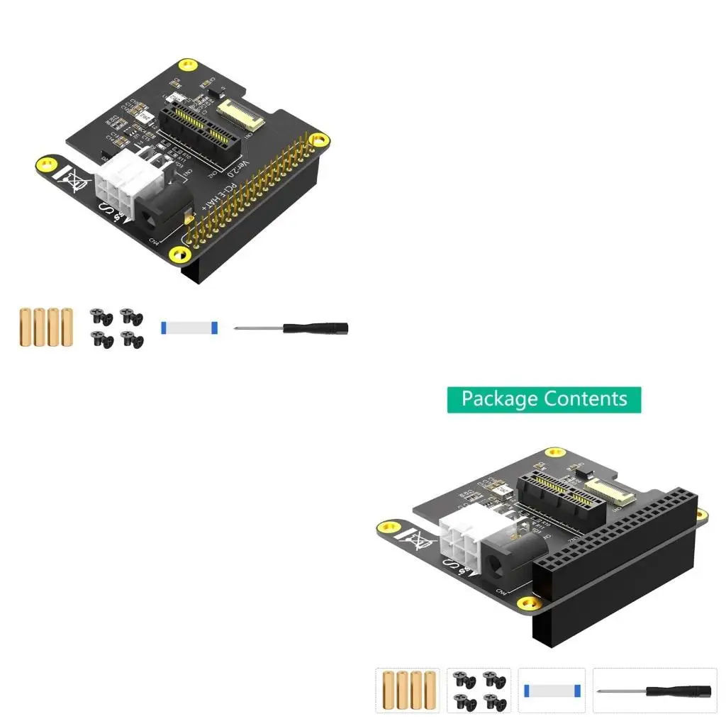 

Адаптер 652F PCIE с картой перевода кабелей с 40PIN GPIO для платы RPI Development Poard Accessories Poard