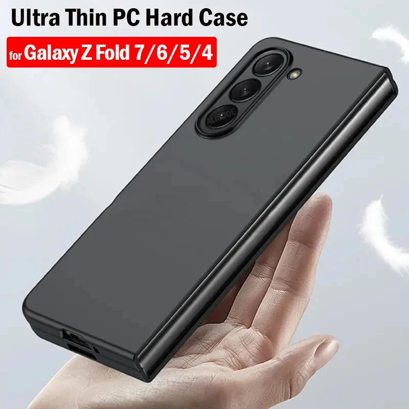 Funda for Samsung Galaxy Z Fold 7 6 Fold 5 4 5G Case Ultra Thin Hard PC Plastic Protection Cover for Samsung Fold 4 5 6 7 Capa