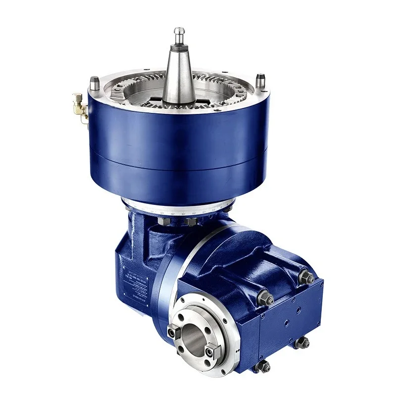 Lateral manual angle milling head KS-A8 semi-automatic hydraulic pressure plate milling head
