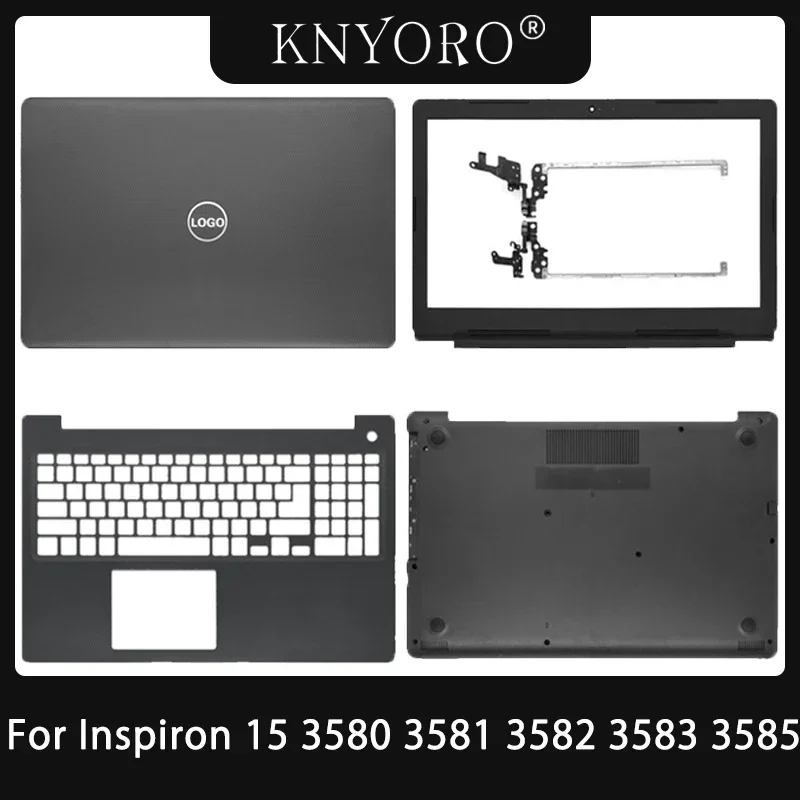 

New For Dell Inspiron 15 3580 3581 3582 3583 3585 Laptop LCD Back Cover Front Bezel Palmrest Top Case Bottom Base Cover Black