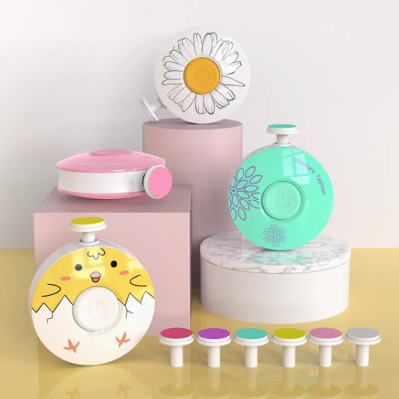 

Электрический многофункциональный триммер для ногтей, детский инструмент для полировки ногтей, специальный набор для ухода за ногтями новорожденных