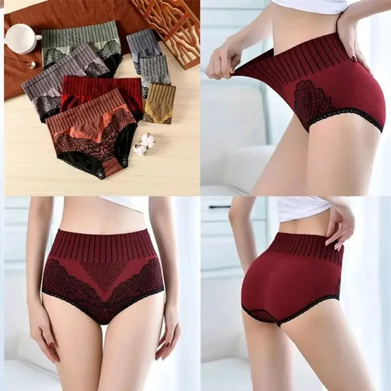 New Women\'s Panties Underwear Seamless Briefs High Waist Underpanties Bodyshaper Ladies Female