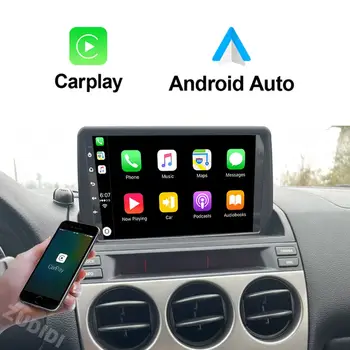 適用於馬自達6(2002-2008)的Android 16車載系統,包含車用收音機、立體聲多媒體系統、GPS導航、CarPlay、藍牙、鏡像、LinkedIn攝影機等功能。 10 最佳銷售 2003年馬自達6 - №10