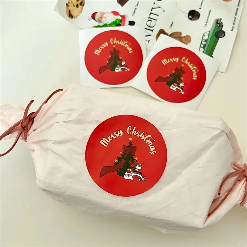 500PCS Custom Stickers and Customized Logos Wedding Birthday Gift Box ...