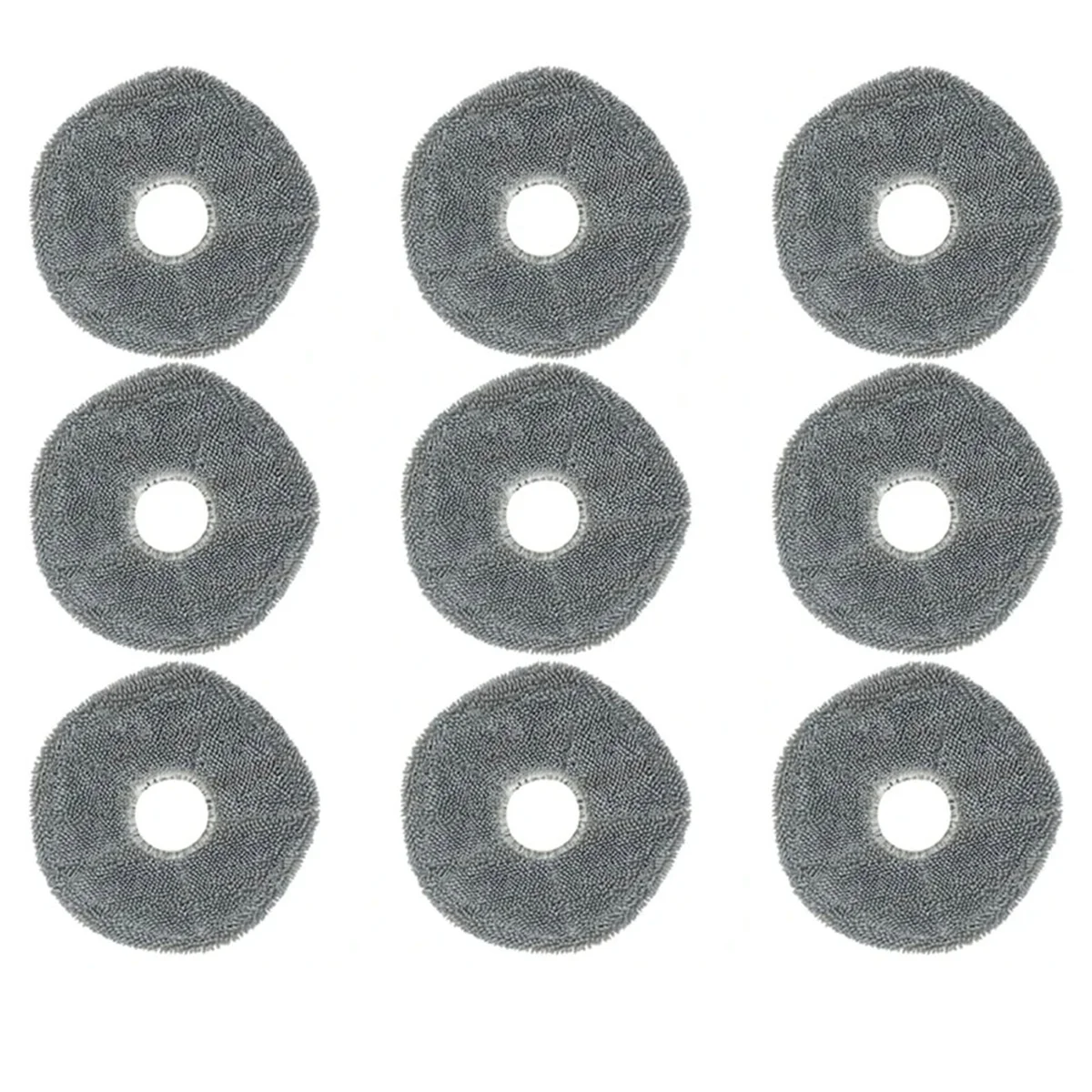 9 قطعة قماش ممسحة قابلة للغسل لـ X9 Pro / X10 Pro Omni Robot Vacuum استبدال أجزاء وسادة تنظيف الفراغ