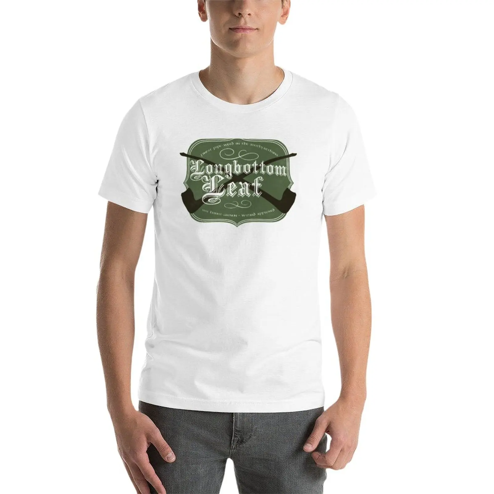 New longbottom leaf T-Shirt graphic t shirt funny t shirts black t shirts for men image 3