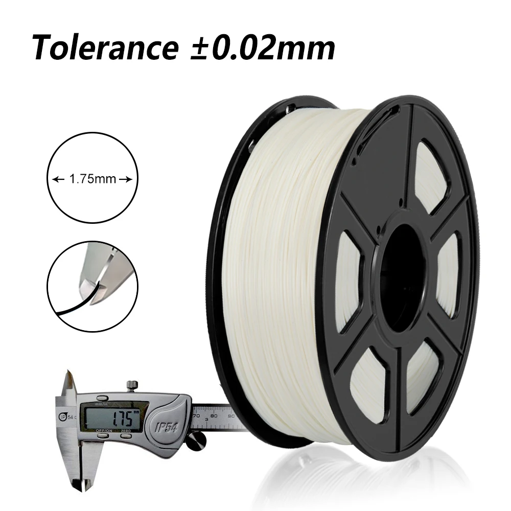 SUNLU PLA+ Filament 3D Printer Filamen PLA PLUS 1KG A Roll 1.75MM Filament Buy 4 Rolls Get 1 Roll Free Gift on 328 Live
