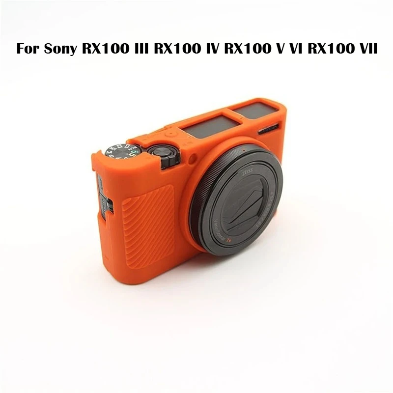 Silicone Rubber Case Body Cove For Sony RX100 III RX100IV RX100V VI RX100VII silicone case For DCS-RX100M3 M4 M5 M6 M7