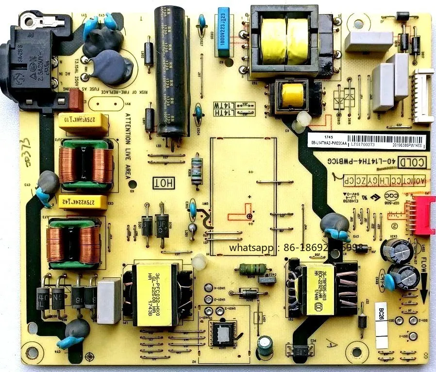 

Плата питания D55A620U 40-L14TH4-PWC1CG 08-L14THA2-PW220AB Точечный тест