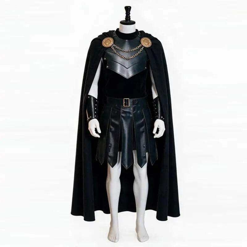Disguise The Odyssey Agamemnon Cosplay Costume for Adult Men Uniform Cloak Set Roleplay Fantasia Outfits Halloween Carnival Suit view 6