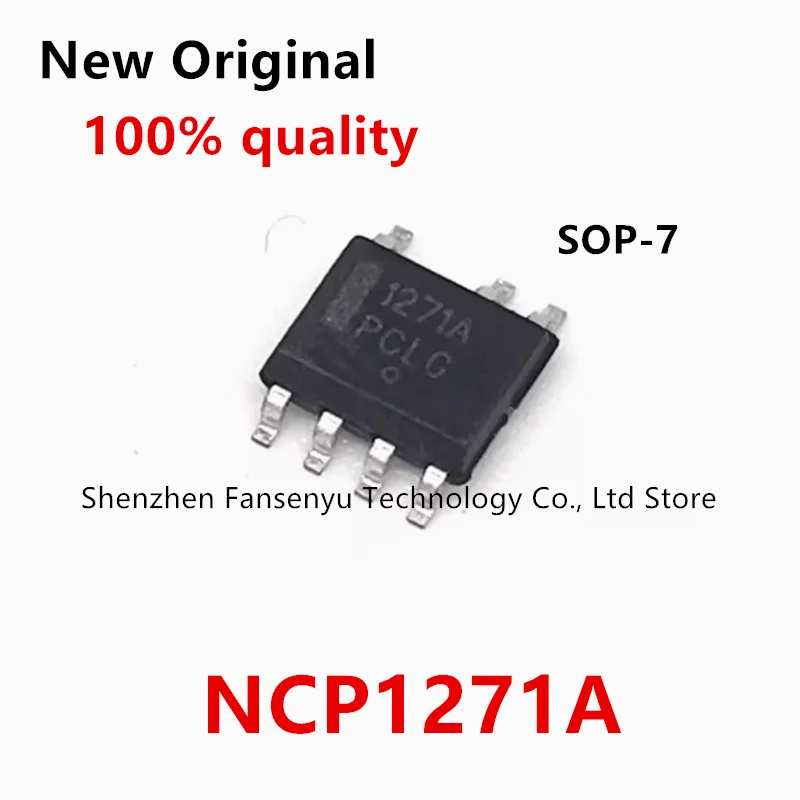 

(10piece)100% New NCP1271 NCP1271A NCP1271ADR2G 1271A SOP-7 Chipset