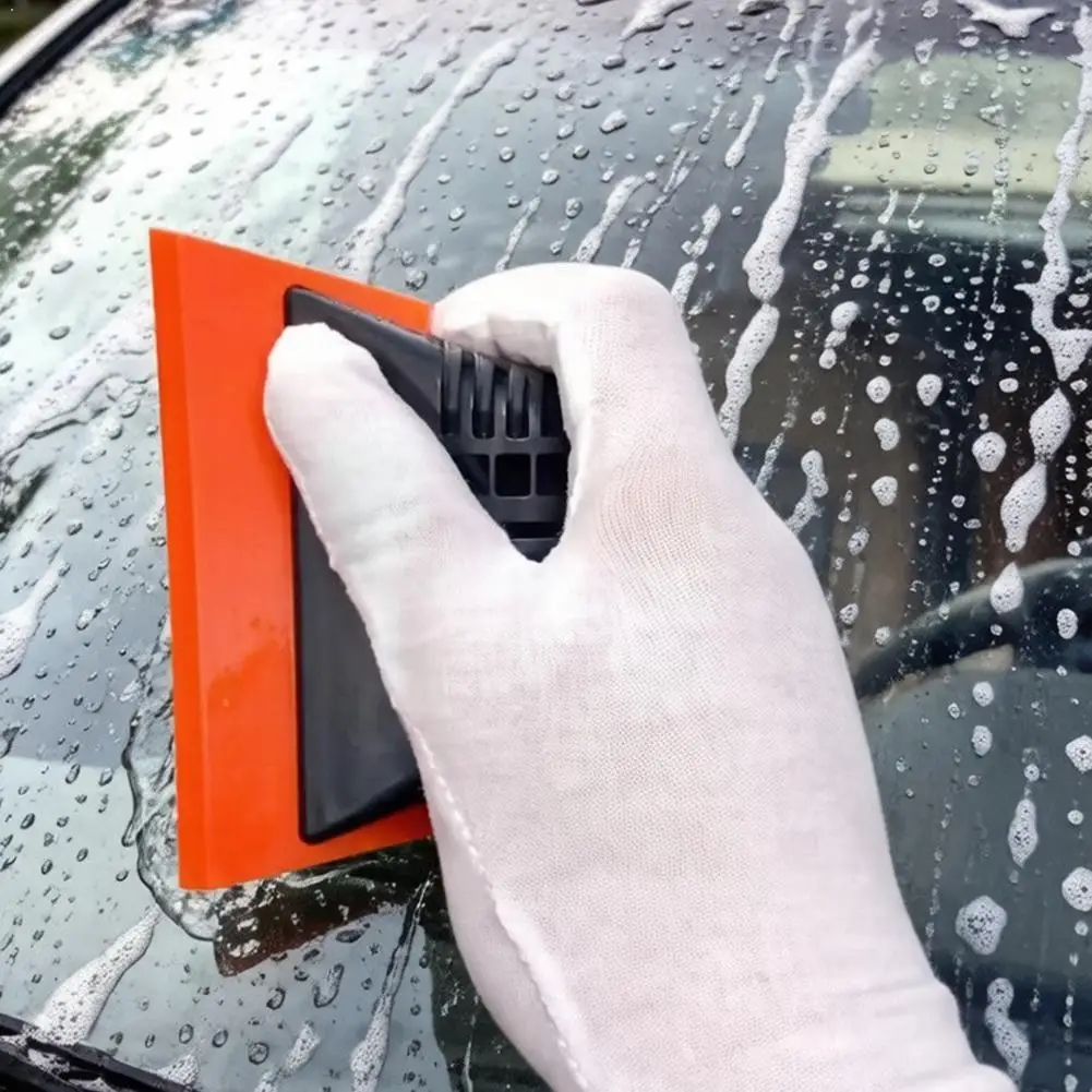 Car Window Tint Squeegee Tool Soft Rubber Water Scraper Vinyl Wrap Film Installation Kit Vehicle PPF Decal Wrapping Tool