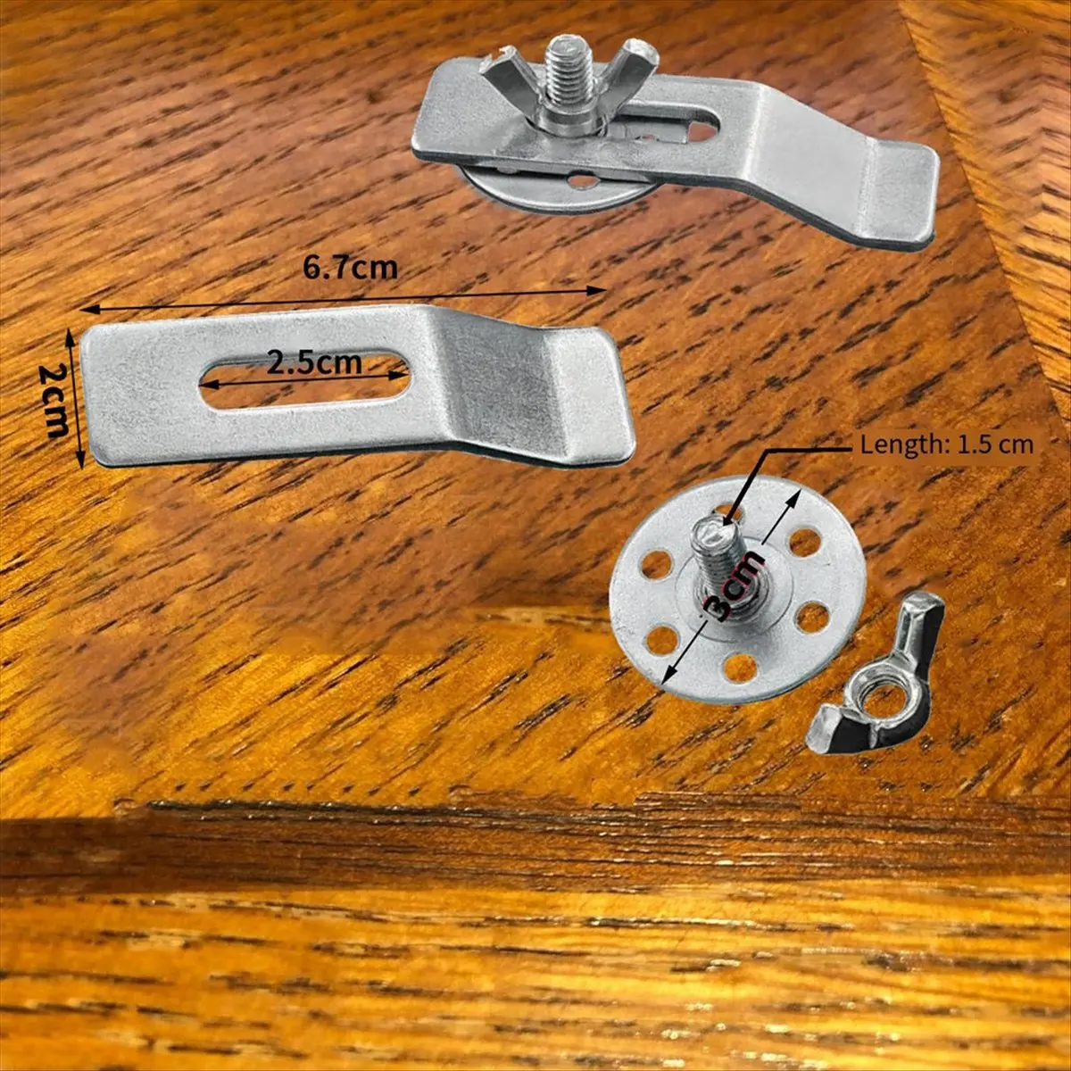 10 قطعة مشابك بالوعة، دعامات حوض سفلية، مشابك دعم حوض المطبخ والحمام والسيراميك المقاوم للصدأ #2