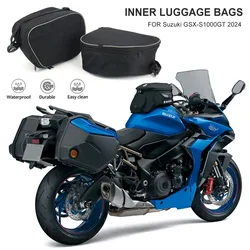 New Motorcycle Accessories Pannier Liner Bags Luggage Bags Inner Bags Side Cases For GSX-S1000GT GSX S 1000 GT 2022 2024
