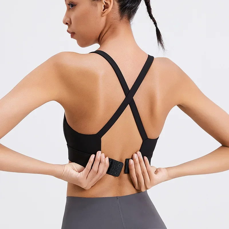 

Women's High-Intensity Sports Underwear: Shockproof, Beauty Back, Quick-Drying & Separated Cups Yoga Vest for Integrated Fitness