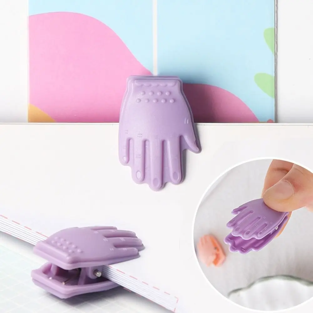 Mini Memo Clips para DIY Craft, Grampos de papel decorativos, Bookmark, Binder Clips, File Folder Clip, 10Pcs