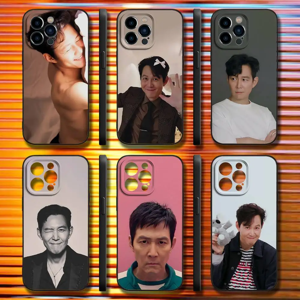 

L-Lee J-Jung-jae Phone Case For iPhone 16,15,14,13,12,11,Pro,Max,Plus,X,XS,SE4,E,Mini,Soft Black Case