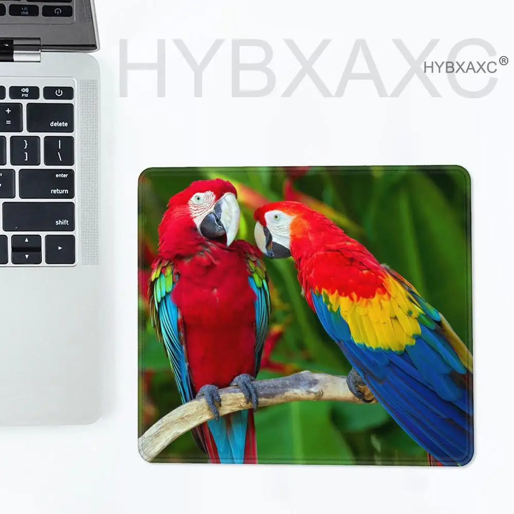 Bird Parrot Game Carpet Animal Small Mouse Pad Rubber Anti-slip Mousepad Gaming Mice Mat for PC Laptop Desktop Computer