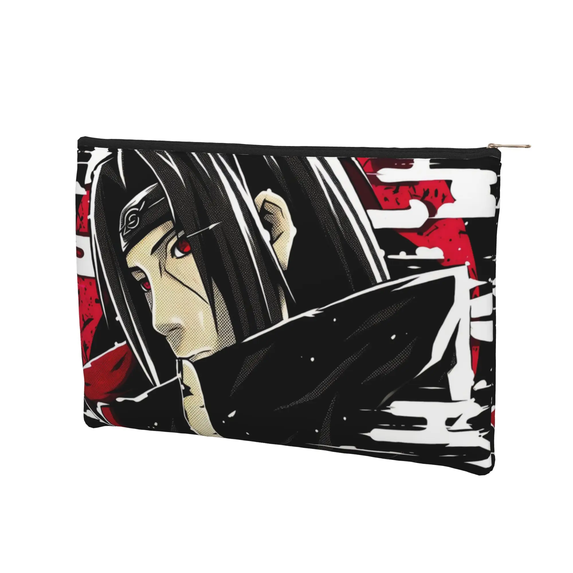 anime Foldable Cute pouch Naruto anime comic Makeup Bag  Toiletry Bag with Zipper Wash Bag