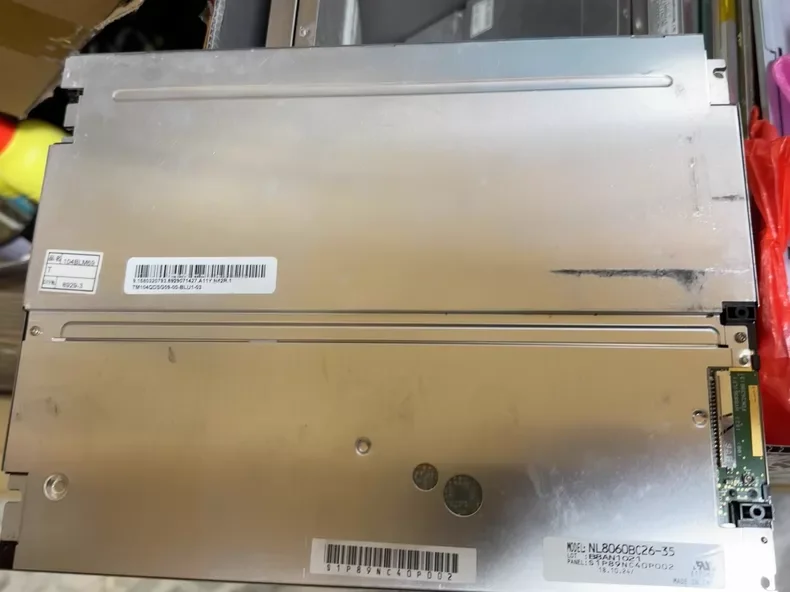 

10.4 inch NL8060BC26-35 LCD Screen Display Panel ,stock test shows normal